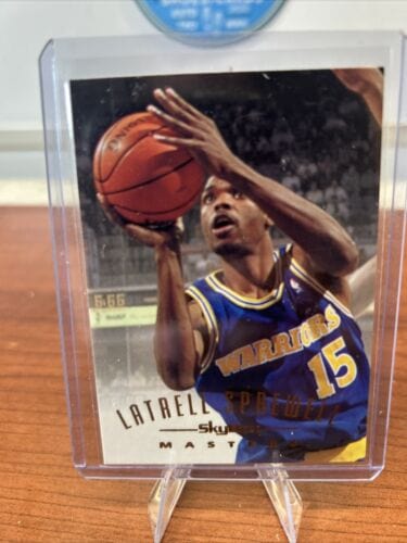 Cheap Sneaks Footwear/Sports Cards Basketball Card Latrell Sprewell 1994-95 SkyBox E-Motion #119 Golden State Warriors