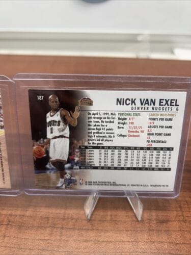 Cheap Sneaks Footwear/Sports Cards Basketball Card nick van exel lakers jerseexek (RC) Lot Lakers 93-94 Fleer Ultra #278,