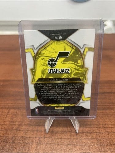 Cheap Sneaks Footwear/Sports Cards Basketball Card Ochai Agbaji (RC)2022-23 Panini Select Concourse #96 Utah Jazz