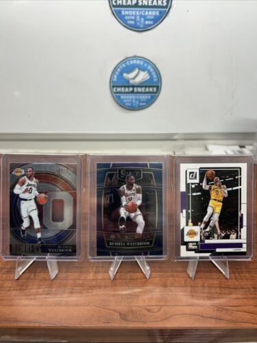 Cheap Sneaks Footwear/Sports Cards Basketball Card Russell Westbrook Lot 2022 Panini Select, 22 Select Numbers , 22 Donru