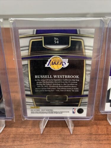 Cheap Sneaks Footwear/Sports Cards Basketball Card Russell Westbrook Lot 2022 Panini Select, 22 Select Numbers , 22 Donru