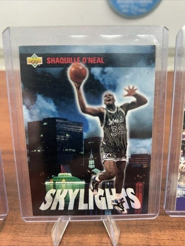 Cheap Sneaks Footwear/Sports Cards Basketball Card Shaquille O’Neal Lot 1993 Upper Deck/93 Upper Deck Skylights /94 Top