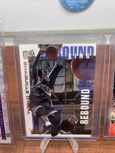 Cheap Sneaks Footwear/Sports Cards Basketball Card Shaquille O’Neal Lot 94/95 Fleer Ultra Rebound Kings/95 Upper Deck E