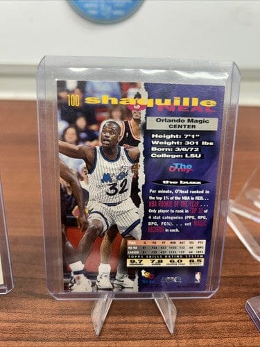 Cheap Sneaks Footwear/Sports Cards Basketball Card Shaquille O’Neal RC Lot 1993 Topps Stadium Club/93 Skybox/94 Skybox