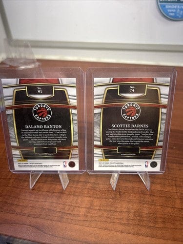 Cheap Sneaks Footwear/Sports Cards Basketball Card Toronto Raptor 5 Card NBA Lot Scottie Barnes RC 22 Panini Select, Grad