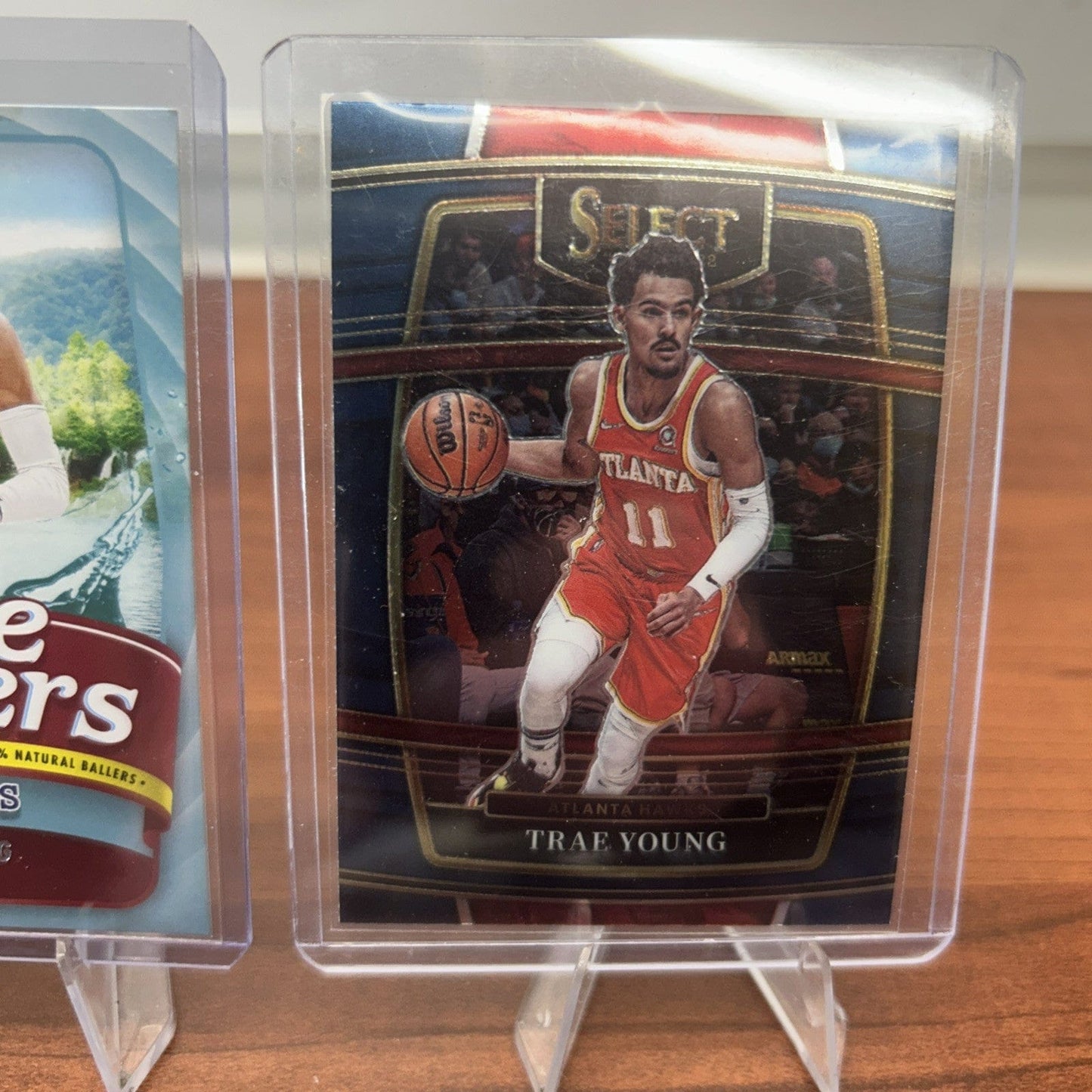 Cheap Sneaks Footwear/Sports Cards Basketball Card Trae Young 2021-22 Panini Select Basketball Blue #26 Hawks Lot+22 Sele