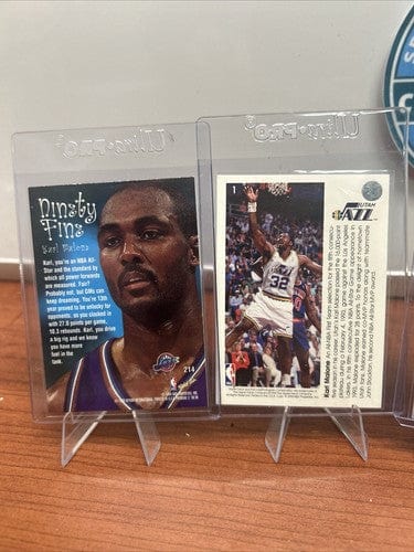 Cheap Sneaks Footwear/Sports Cards Basketball Card Utah Jazz HOF Lot Karl Malone, John Stockton 92-93/93-94 Fleer Ultra,