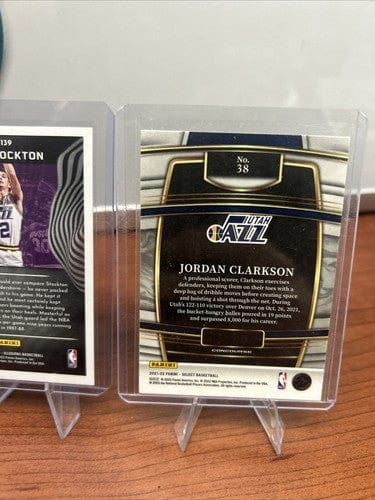 Cheap Sneaks Footwear/Sports Cards Basketball Card Utah Jazz Lot 5 Karl Malone, John Stockton, Taylor Hendricks, Jordan C