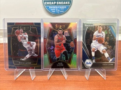 Cheap Sneaks Footwear/Sports Cards Basketball Card ZACH LAVINE #171 2021-22 PANINI SELECT Premier Level Silver Prizm Lot