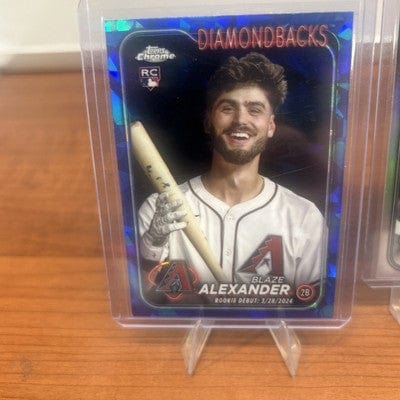 Cheap Sneaks Footwear/Sports Cards Blaze Alexander 2023 Bowman Sapphire RC #USC197,RC Debut Negative + Sa