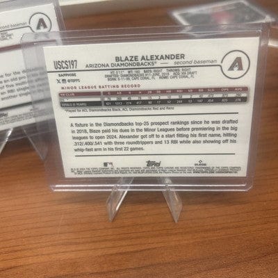 Cheap Sneaks Footwear/Sports Cards Blaze Alexander 2023 Bowman Sapphire RC #USC197,RC Debut Negative + Sa