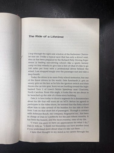 Cheap Sneaks Footwear/Sports Cards BOOKS Dale Earnhardt Jr With Jade Guess “Driver #8” Hardback Book Water