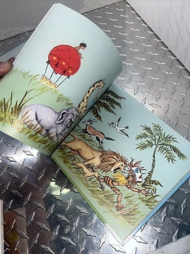 Cheap Sneaks Footwear/Sports Cards Books Vintage Kids Book Lot(2)Gilbert Beers Magic Merry-Go-Round, Red Balloo