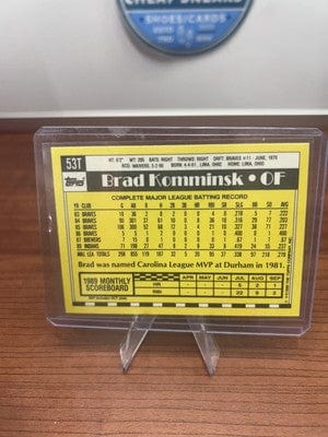 Cheap Sneaks Footwear/Sports Cards Brad Komminsk 1990 Topps Traded #53T Baltimore Orioles