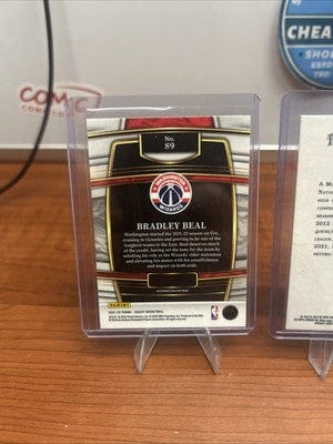 Cheap Sneaks Footwear/Sports Cards Bradley Beal Lot(3) 2022 Panini Select#89,21 NBA Hoops Sky view #18,22