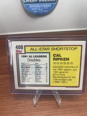 Cheap Sneaks Footwear/Sports Cards Cal Ripken 1992 Topps #400 Baltimore Orioles