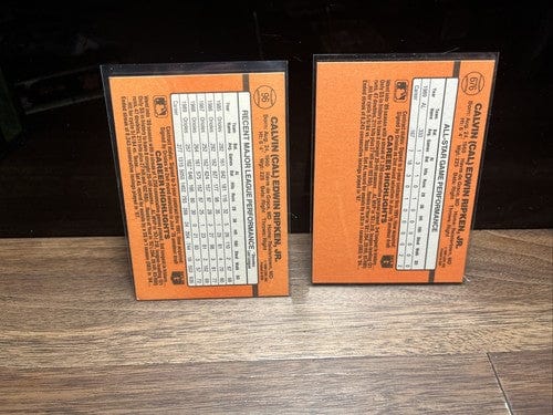 Cheap Sneaks Footwear/Sports Cards cal ripken 2 card lot 1990 donruss#96 and #676 All star