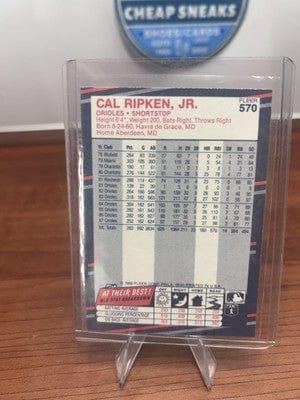Cheap Sneaks Footwear/Sports Cards Cal Ripken, Jr. 1988 Fleer #570 Baltimore Orioles