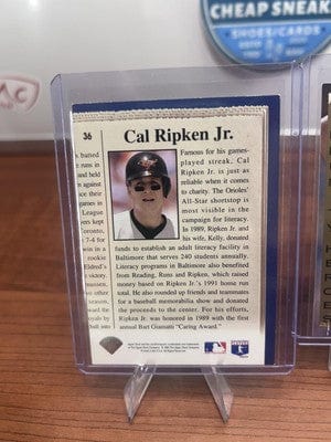 Cheap Sneaks Footwear/Sports Cards Cal Ripken Jr. 1993 Upper Deck #36 Baltimore Orioles