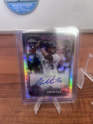 Cheap Sneaks Footwear/Sports Cards Coco Montes 2024 Topps Chrome Logofractor Refractor Chrome Auto #RCA-C
