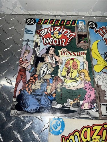 Cheap Sneaks Footwear/Sports Cards Comic books Special Mazing Man &Mazing Man 3 Issue Lot 1,4,5 (1986-87)