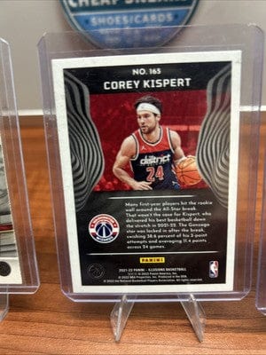 Cheap Sneaks Footwear/Sports Cards Corey Kispert 3 Card Lot (RC)2021-22 Select Blue #81 Washington Wizard