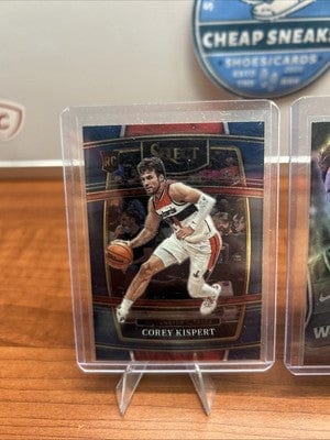 Cheap Sneaks Footwear/Sports Cards Corey Kispert 3 Card Lot (RC)2021-22 Select Blue #81 Washington Wizard