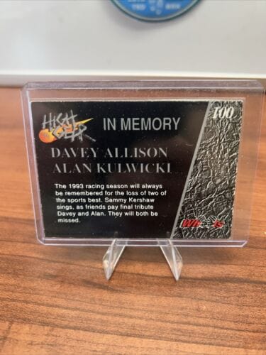 Cheap Sneaks Footwear/Sports Cards DAVEY ALLISON & ALAN KULWICKI 1994 HIGH GEAR WHEELS NASCAR TRADING