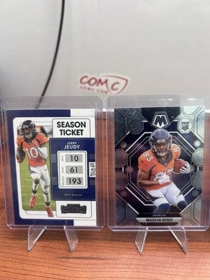 Cheap Sneaks Footwear/Sports Cards Denver Broncos Lot Of 5 23 Panini Mosaic Marvin Mimms RC, Wilson,Simmo
