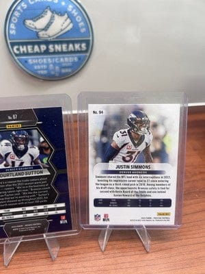Cheap Sneaks Footwear/Sports Cards Denver Broncos Lot Of 5 23 Panini Mosaic Marvin Mimms RC, Wilson,Simmo