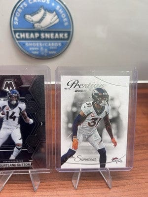 Cheap Sneaks Footwear/Sports Cards Denver Broncos Lot Of 5 23 Panini Mosaic Marvin Mimms RC, Wilson,Simmo