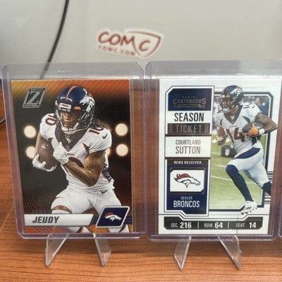 Cheap Sneaks Footwear/Sports Cards Denver Broncos Lot of 5 Bill Romanowski 23 Prestige,J Elway, Atwater,J