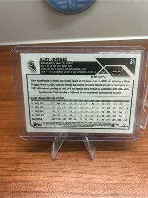 Cheap Sneaks Footwear/Sports Cards Eloy Jimenez 2023 Topps Chrome Baseball #34 Chicago White Sox X-FACTOR