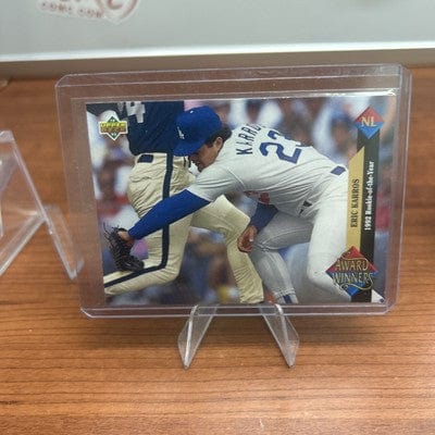 Cheap Sneaks Footwear/Sports Cards Eric Karros 1993 Upper Deck RC#490, 93 Topps #11 RC,96 Topps Dodgers