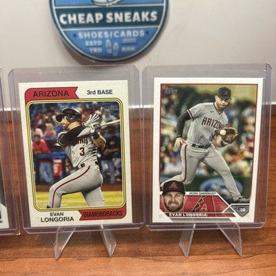 Cheap Sneaks Footwear/Sports Cards Evan Longoria Arizon Diamondbacks Lot 2023 Topps Chrome #166, 23 Topps