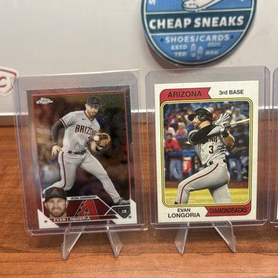 Cheap Sneaks Footwear/Sports Cards Evan Longoria Arizon Diamondbacks Lot 2023 Topps Chrome #166, 23 Topps