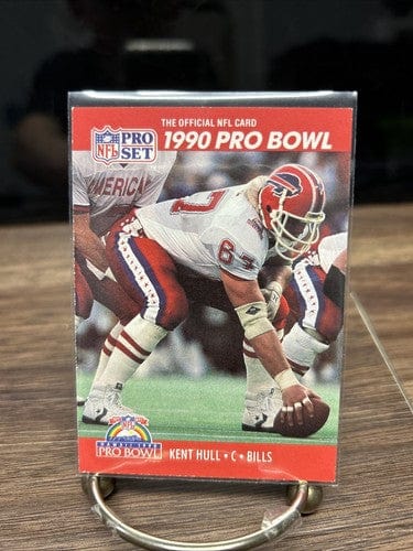 Cheap Sneaks Footwear/Sports Cards Football Card 🔥1990 Pro Set Football Card KENT HULL #345 Buffalo Bills Center NFL