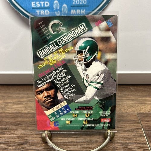 Cheap Sneaks Footwear/Sports Cards Football Card 1994 Topps Stadium Club # 589 RANDALL CUNNINGHAM Philadelphia Eagles G