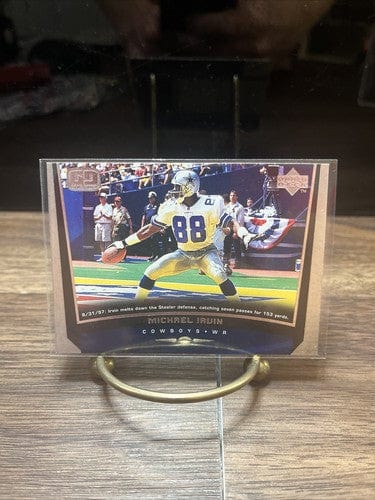 Cheap Sneaks Footwear/Sports Cards Football Card 1998 Upper Deck #91 Michael Irvin