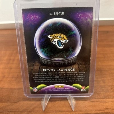Cheap Sneaks Footwear/Sports Cards Football Card 2021 Contenders Trevor Lawrence Supernatural SP Insert Rookie RC #SN-T