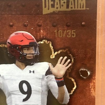 Cheap Sneaks Footwear/Sports Cards Football Card 2021 Wild Card Desmond Ridder Dead Aim Blaster Gold ORANGE PRC #ANDA-8