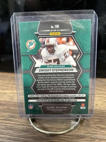 Cheap Sneaks Footwear/Sports Cards Football Card 2023 Mosaic Dwight Stephenson PINK CAMO MOSIAC PRIZM #148 Miami Dolphi