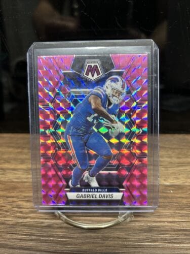 Cheap Sneaks Footwear/Sports Cards Football Card 2023 Mosaic Gabriel Davis Pink Camp Prizm Buffalo Bills Football Card