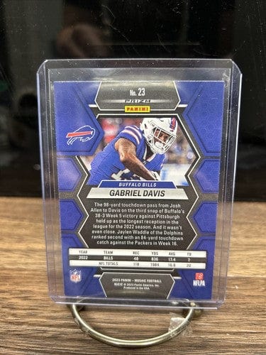 Cheap Sneaks Footwear/Sports Cards Football Card 2023 Mosaic Gabriel Davis Pink Camp Prizm Buffalo Bills Football Card