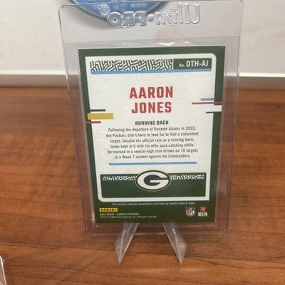 Cheap Sneaks Footwear/Sports Cards Football Card 2023 Panini Donruss Threads #DTH-AJ Aaron Jones Relic Green Bay Packe