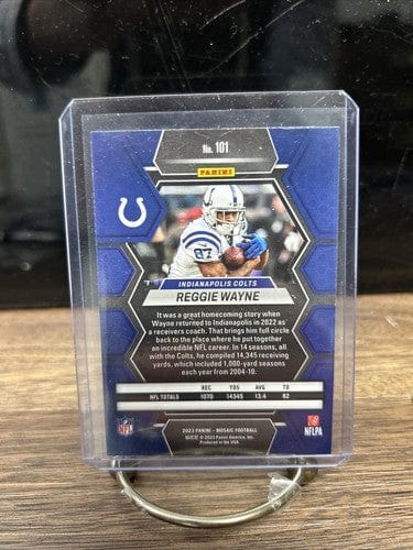 Cheap Sneaks Footwear/Sports Cards Football Card 2023 Panini Mosaic BASE Reggie Wayne #101 Indianapolis Colts
