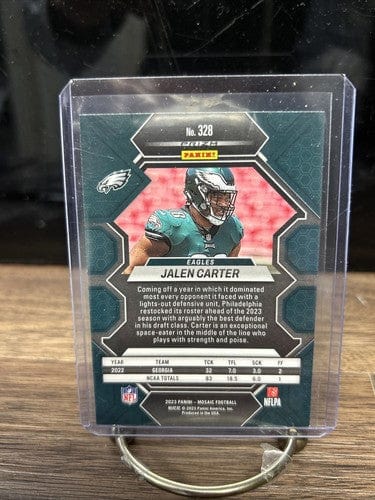 Cheap Sneaks Footwear/Sports Cards Football Card 2023 Panini Mosaic Football Jalen Carter Rookie #328 Philadelphia Eagl