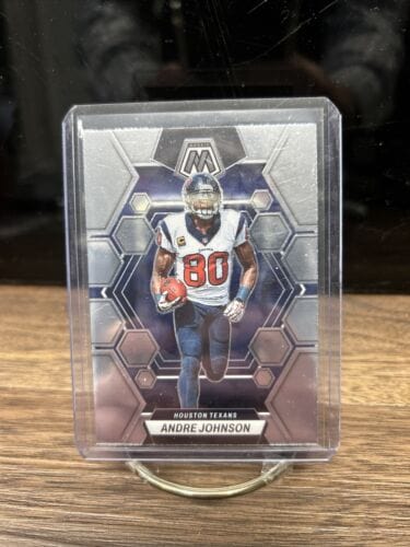 Cheap Sneaks Footwear/Sports Cards Football Card Andre Johnson 2023 Mosaic Football Card Base #92 Houston Texans