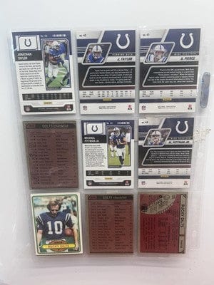 Cheap Sneaks Footwear/Sports Cards Football Card Baltimore/Indianapolis Colts Lot (9) 1981 Topps Football 2023 Panini