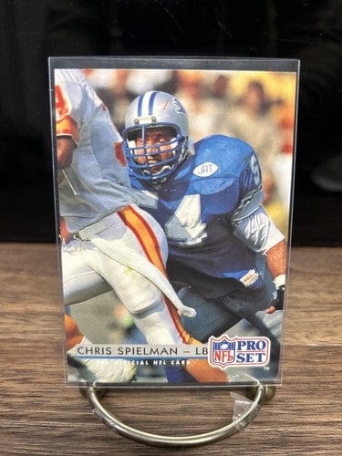 Cheap Sneaks Footwear/Sports Cards Football Card CHRIS SPIELMAN 1992 PRO SET FOOTBALL CARD # 170 E6194
